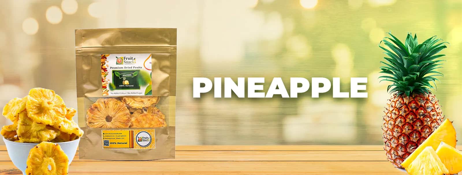 Premium Dried Pineapple