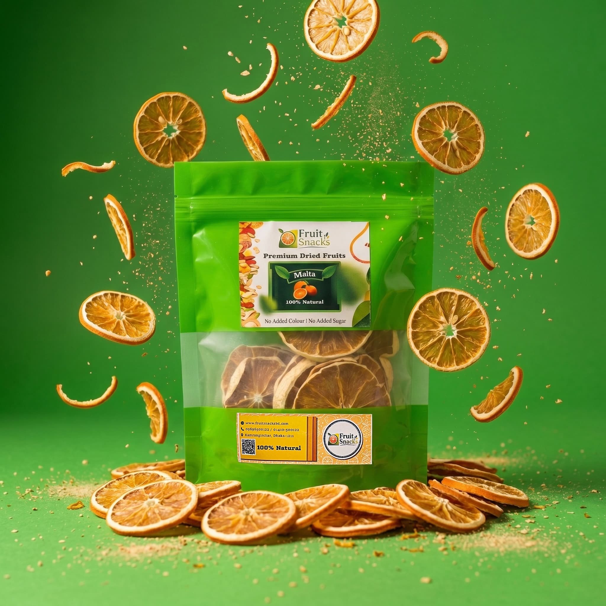 Premium Dried Malta Slices